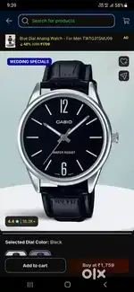 Casio watch