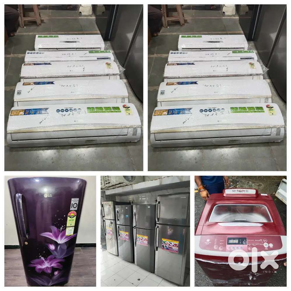 1 YEAR WARRANTY SPLIT // WINDOW AC FRIDGE WASHING MACHINE