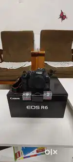 Canon EOS R6 - Mirrorless (with Box)
