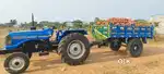 Tractor with trailer
