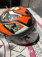 SMK helmet two months old without any scratch