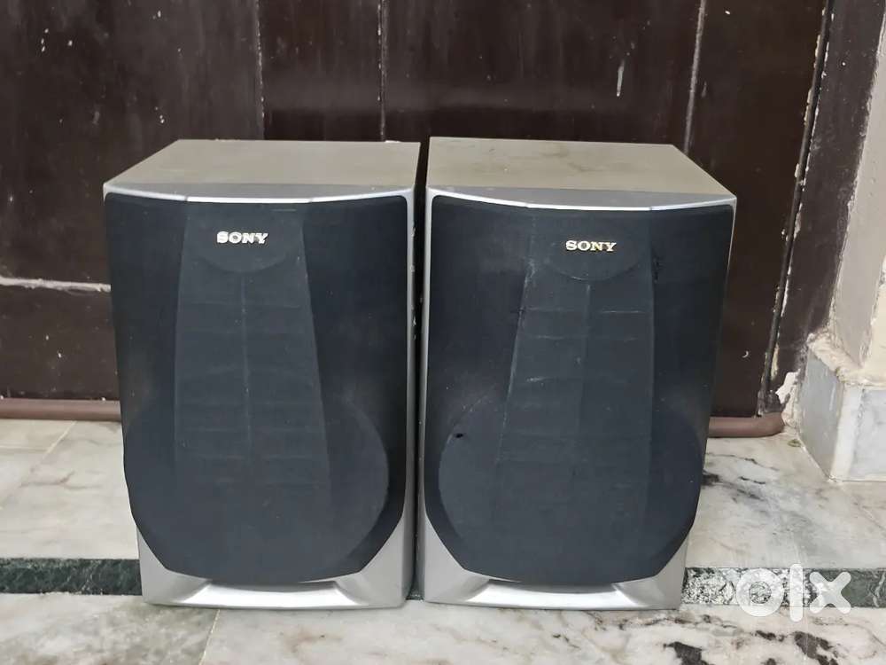 Sony 2 speaker 6 ohms 100watts used any AV receiver avr