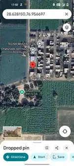 Plot at najafgarh at Kali piyuo both side open