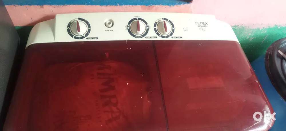 Intex semi automatic washing machine 6.2kg very neat condition