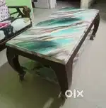 Strong wood dining table