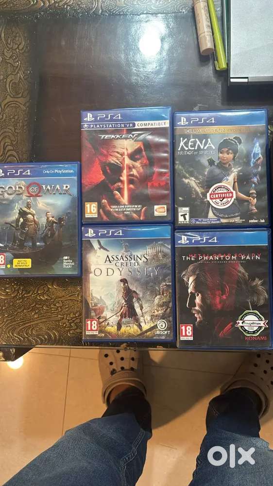 Ps4 games (pre used)