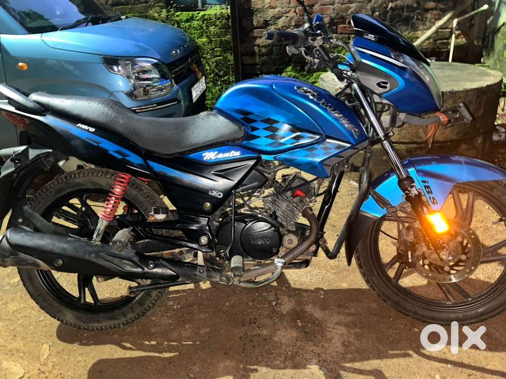 Unique color with stylish bike