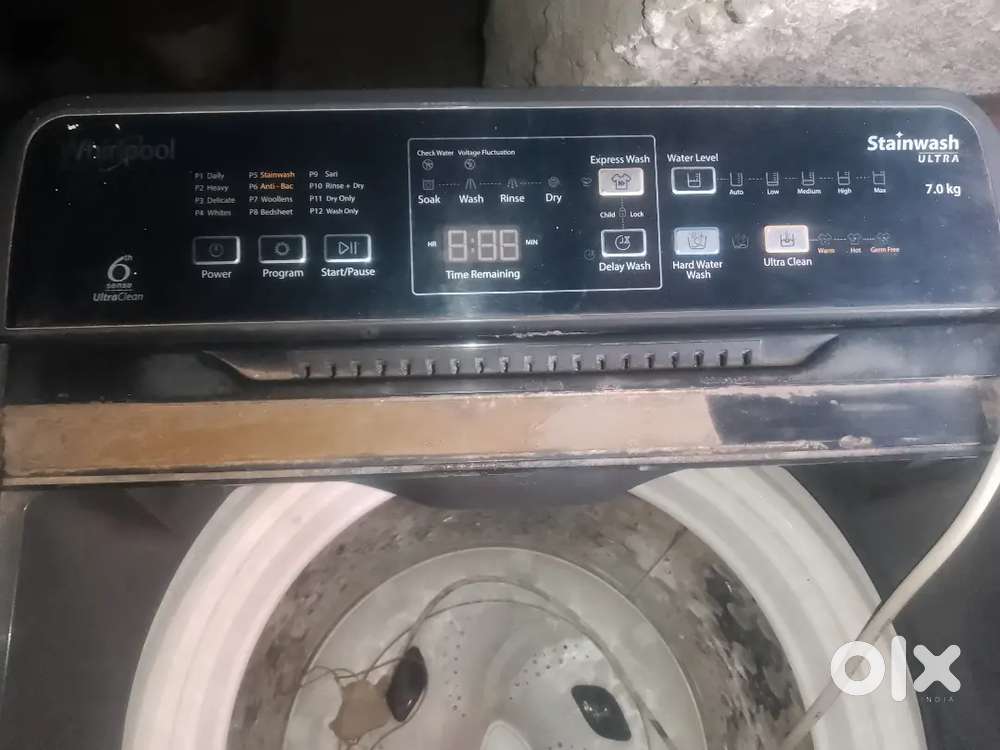 Whirlpool washing machine top load sirf spin mai thodi si aawaj h