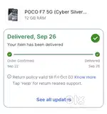 Poco f7 12/512 cyber new not used