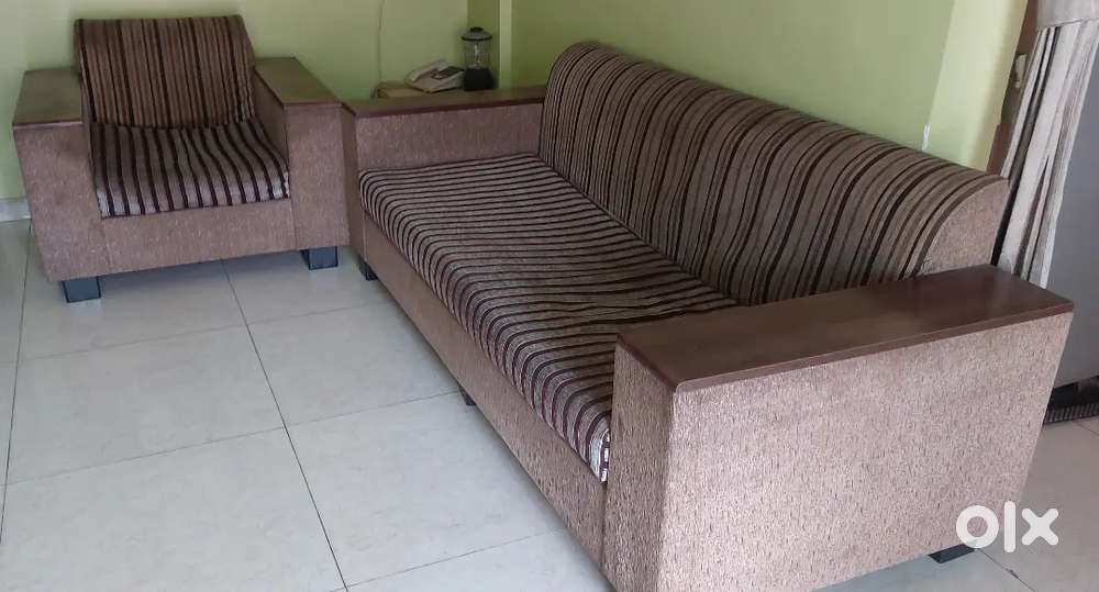 3  + 1 sofa with cushion and cover