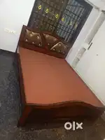 Supreet Furniture brand new Assam Teak wood and plyboard cot