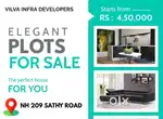 Dtcp Plots at Nh Sathyroad Near 4.5 L Percent
