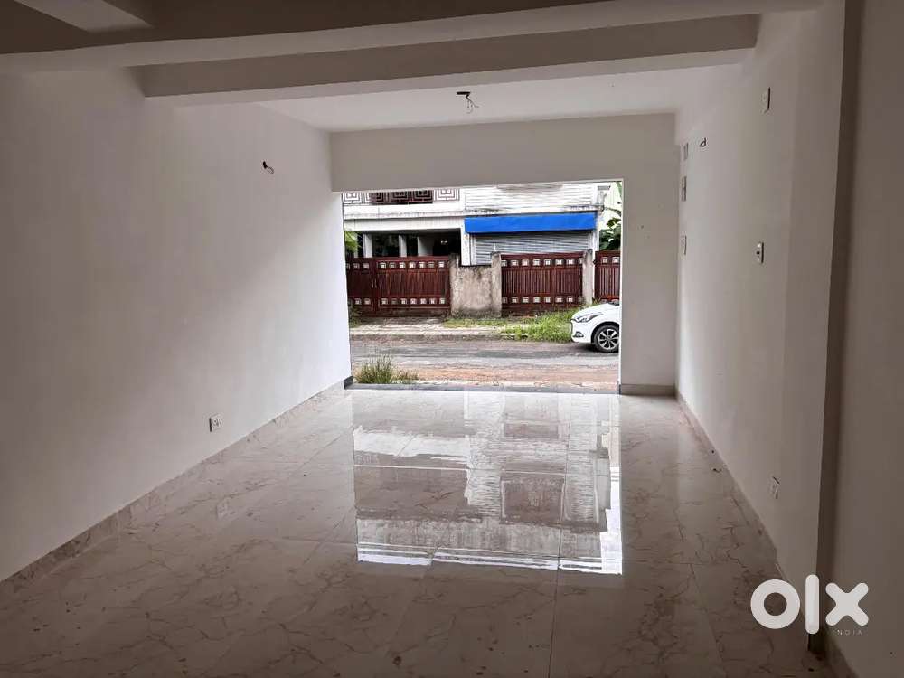 Unfurnished shop for rent at Newtown action area 1 axis Mall near by