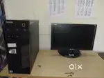Monitor and CPU