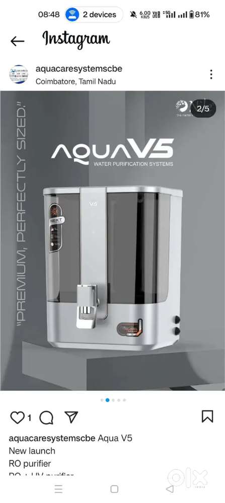 New technical @water purifier system /$*4999