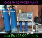 New 500/1000/2000 LPH ZERO WASTE WATER RO DRINKING WATER PLANTS