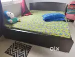 King size bed with storage