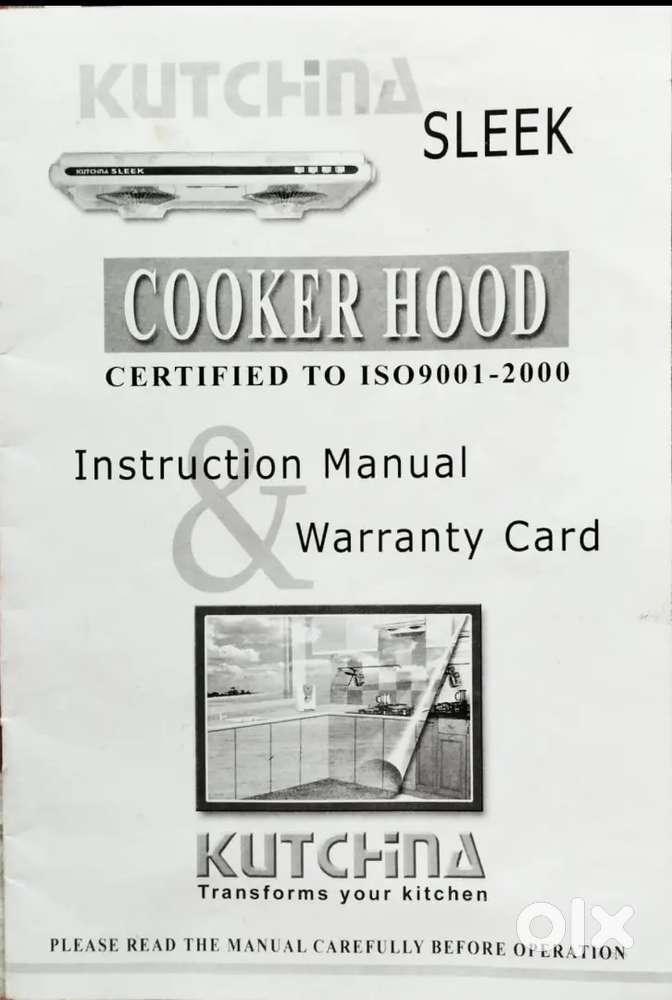 Kitchen Chimney with Aluminium Ducting pipe.