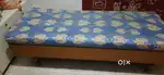 Wooden Bed (shety) with U foam mattress (gadlu)