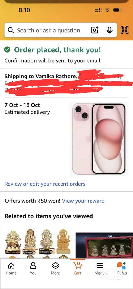 Iphone 15, 256gb, brand new