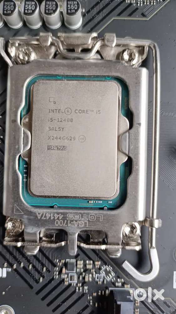 Msi h610m-e mother bord Intel i5 12400 procecer