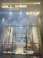 Indian chef and moriwala table cleaning boy and kitchen helper