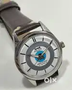 VINTAGE HMT PILOT WHITE DIAL PARA SHOCK 17 JEWELS HAND WINDING WATCH