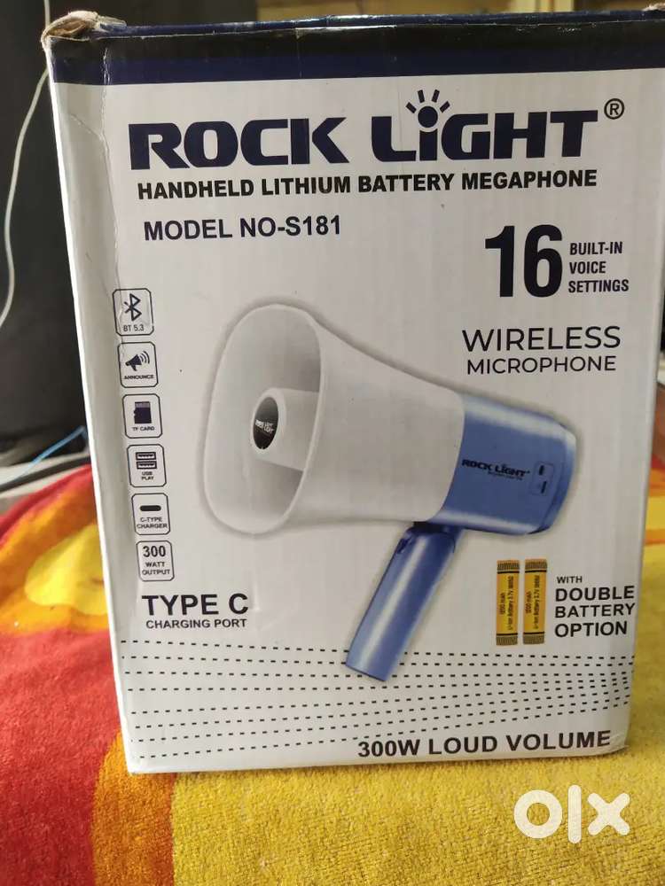 Hand held Mega phone with Bluetooth and mic for sale