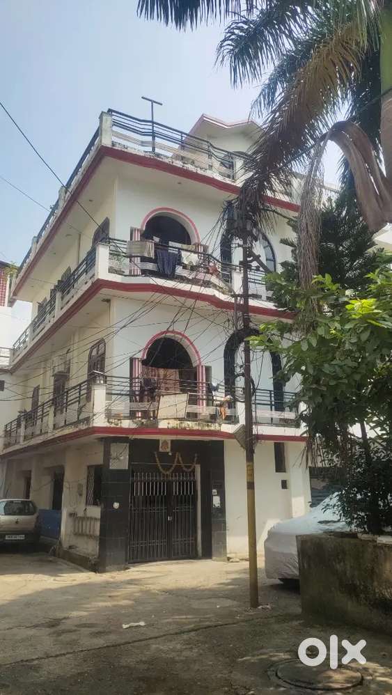 Ground floor 3 room set available for rent near  aiims road avas vikas