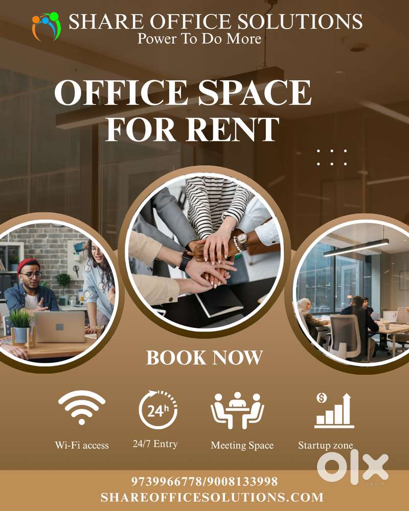 950 Sqft Premium Office Space  Furnished  Ready to Move