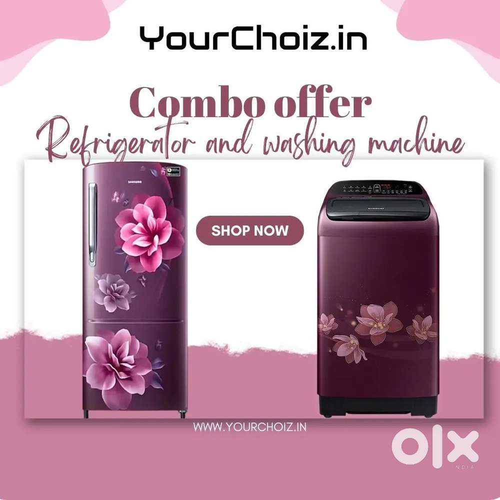 FRIDGE AND WASHING MACHINE COMBO BEST PRICE BUDGET-FRIENDLY