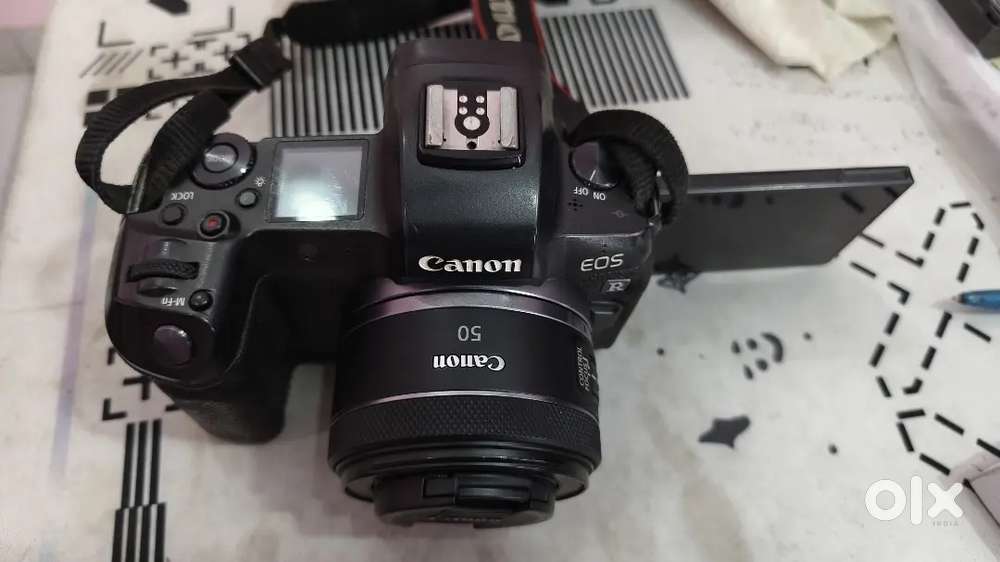Canon Eos R WithRF 50mm F1.8 in Full Frame Camera in Genuine condition