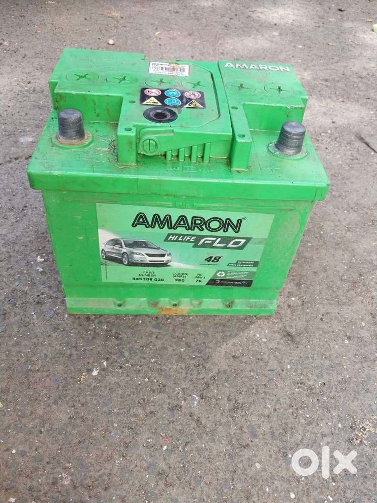 Car battery amaron 48ah