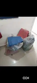 High quality disposable bag blue red green 21×40 (inch)