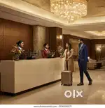 Hotel reception office
