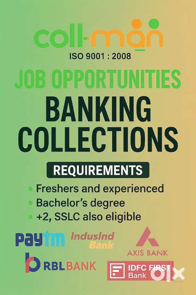 Banking Collection Job with attractive incentives