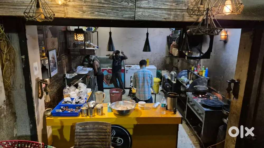 Running cafe for sale