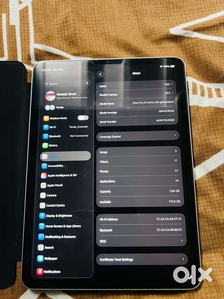 Ipad pro 4 generation