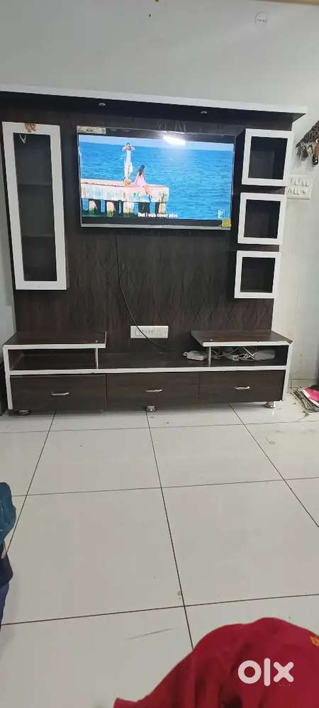 Tv unit wooden home made