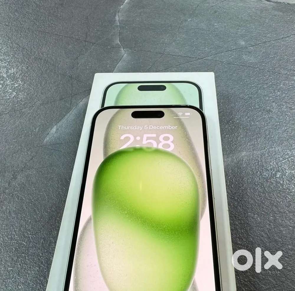 iphone 15 (128GB) in working condition with Bill and all accessories