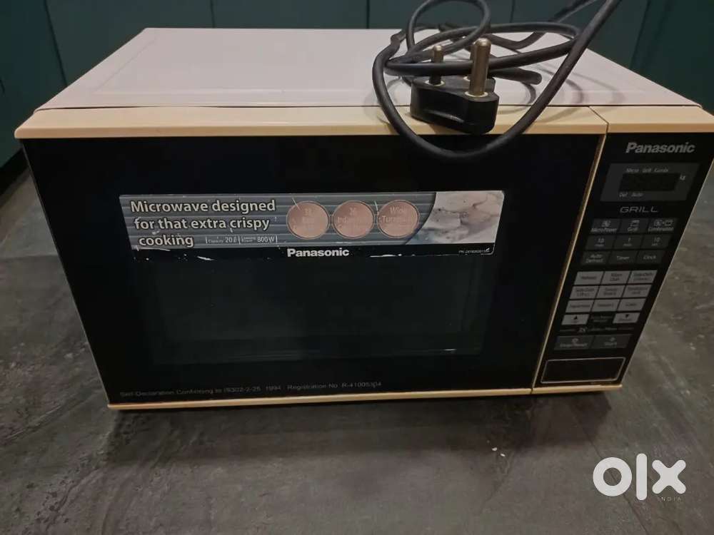 Panasonic 20L Grill Microwave Oven.