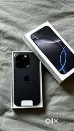 I phone 16 pro 256 GB Midnight Black