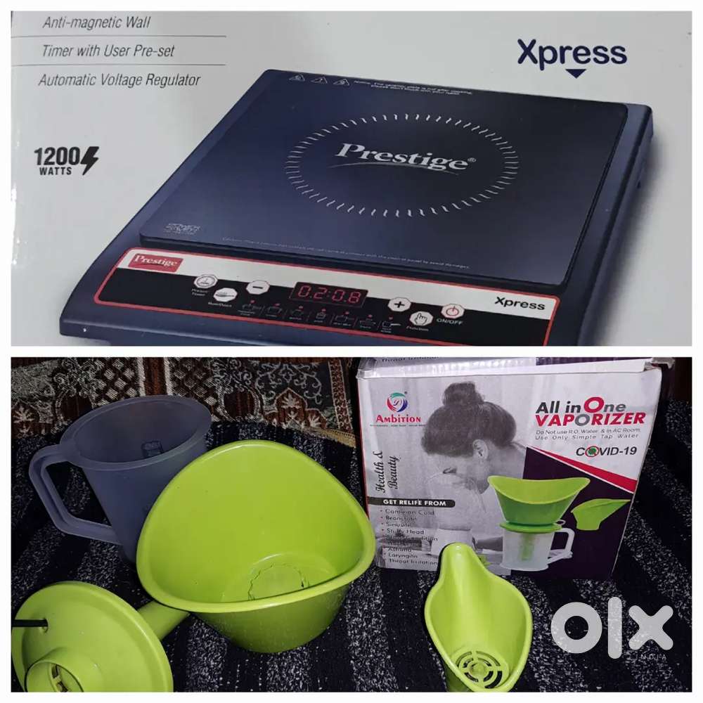Prestige Induction Stove & Vaporizer Steamer for Cough Cold