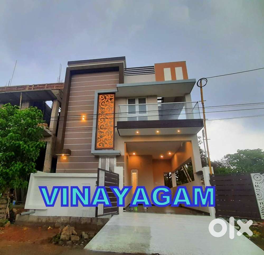 ELEGANT, CONTEMPORARY MODEL BUNGALOW for sale at VADAVALLI-- 1.35 Crs.