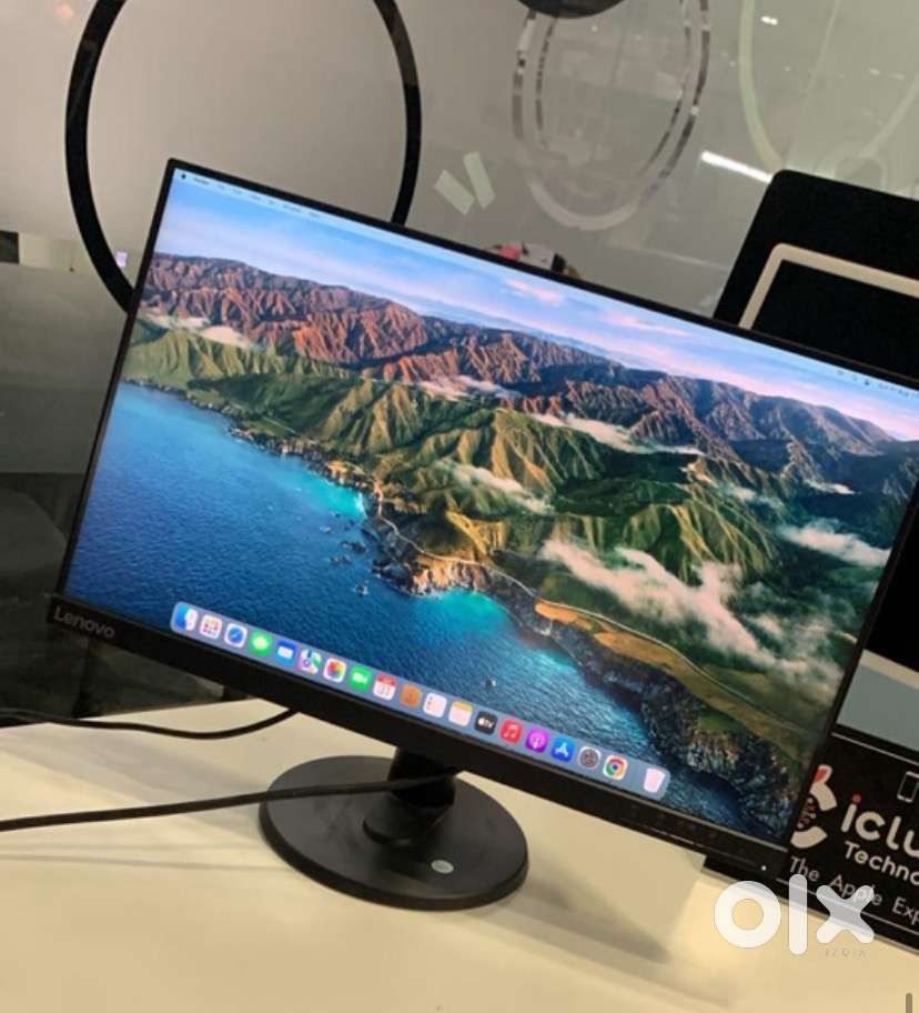 Lenovo monitor 24inch  D24-40 FHD Monitor/Less used /Wrnty till 2027