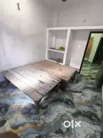2 bhk flat with tiles and marble 1 kitchen 1 bathroom