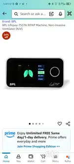 BPL CPAP AND BIPAP MACHINE
