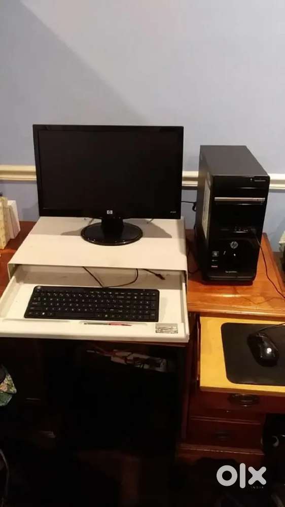 With all setup computer desktop