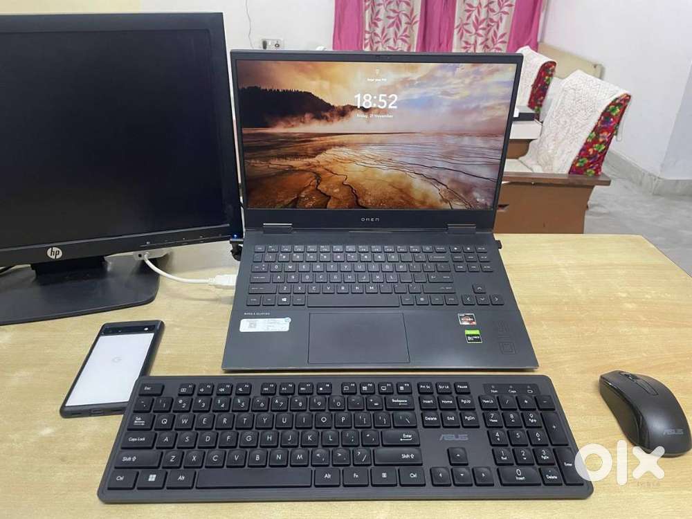 HP Omen gaming workstation laptop Pixel 6A Apple Watch 3