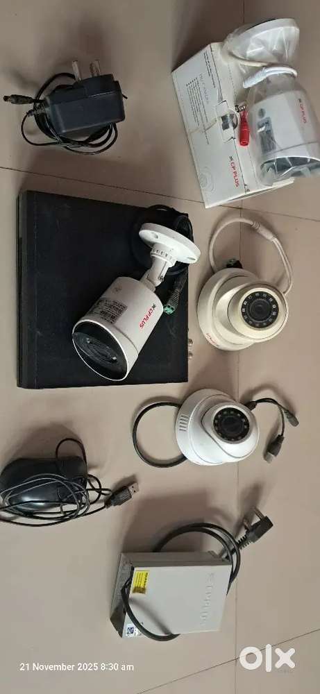 CCTV setup CP Plus